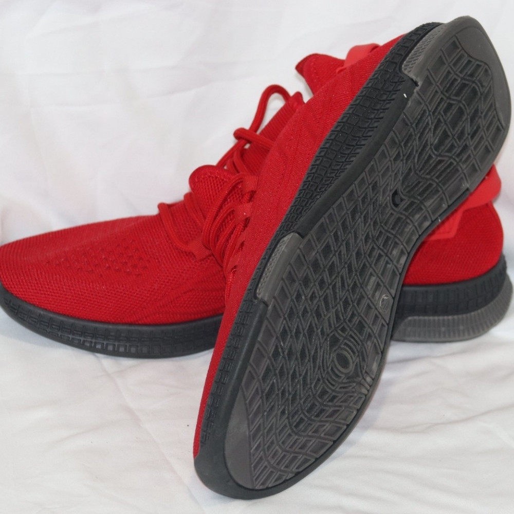 Basic Editions Red Sneakers